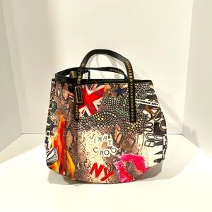 Jimmy Choo Painted Leather Handbag